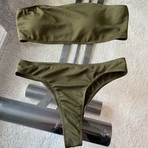 Zaful Strapless Bikini